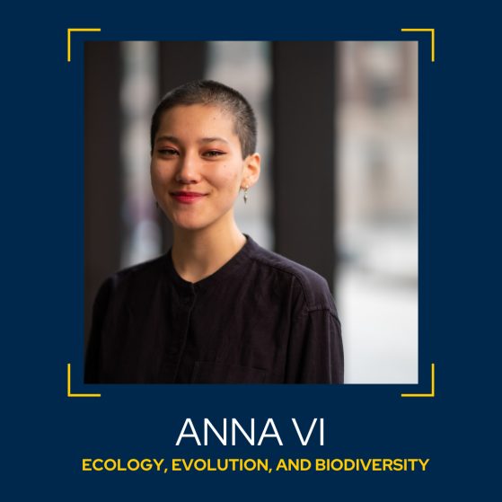 Image of Anna Vi, Ecology, Evolution, and Biodiversity major.