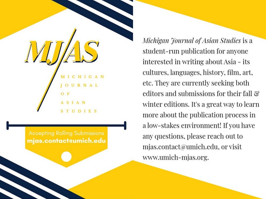 Michigan Journal of Asian Studies 