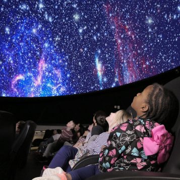 Check out our Planetarium and Dome Theater showtimes to plan your visit today.  A trip to our Dome will be out of this world!