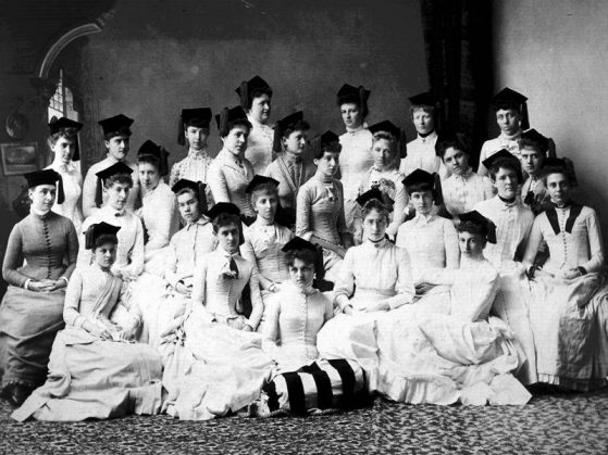 A group of women from the University of Michigan Class of 1889