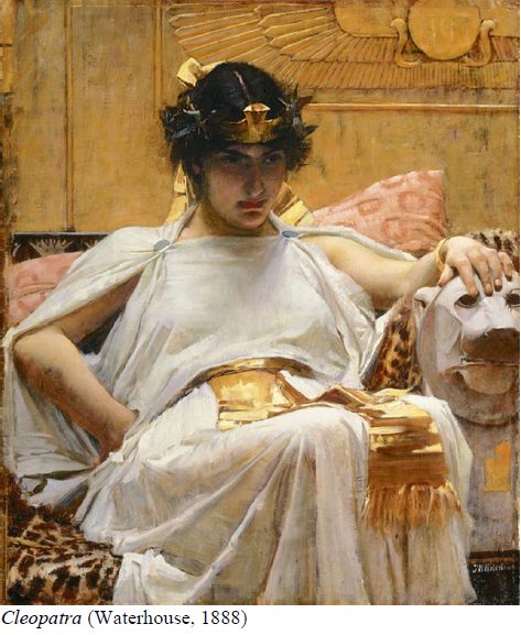 Cleopatra (Waterhouse, 1888)