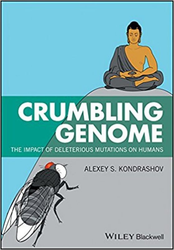 "Crumbling Genome" book cover