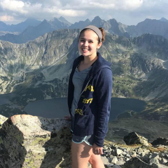 Made it to the peak of Kozi Wierch in the Tatra Mountains in Poland during summer 2018. One of Maryellen Zbrozek’s favorite things to do is to hike.