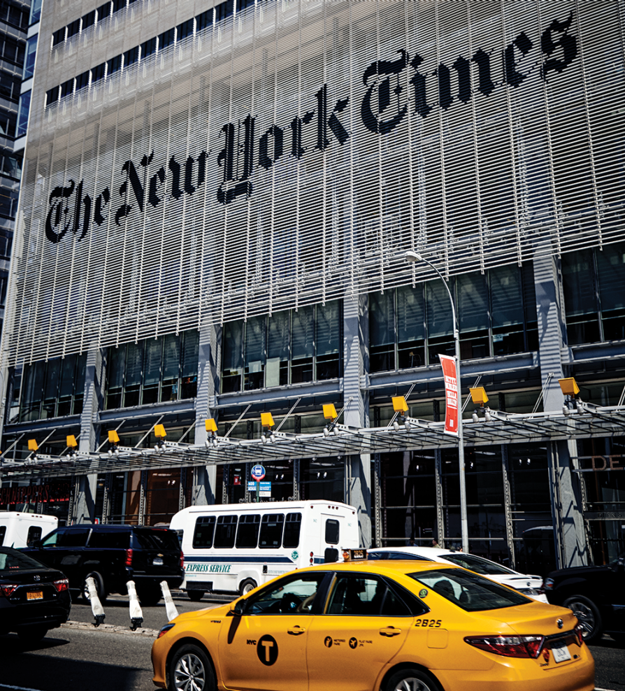 The New York Times office building