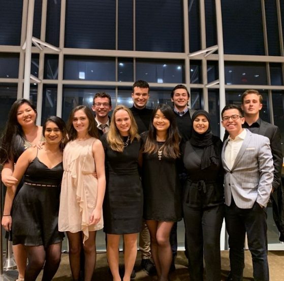 MIW students at a National Symphony Orchestra performance ofTchaikovsky, winter semester, 2019