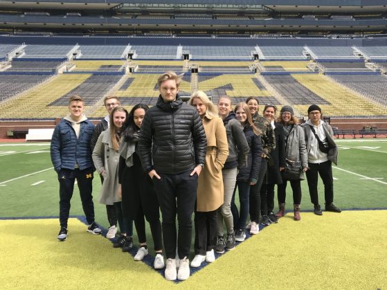 Swedish students visit U-M
