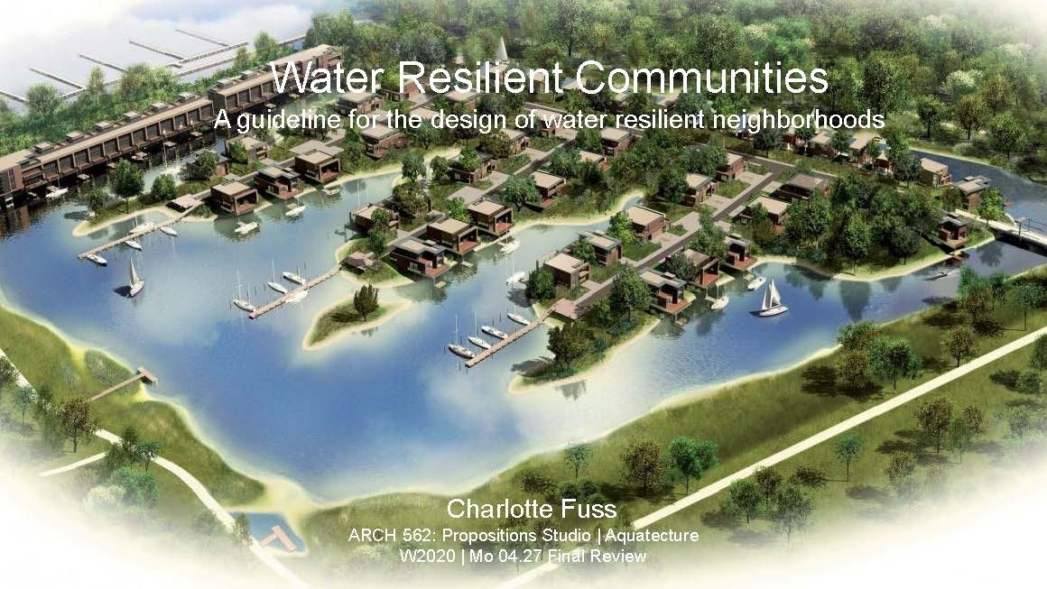 First page thumbnail for Water Resilient Communities
