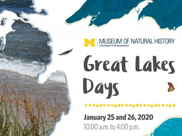 Graphic of Michigan with title and date information