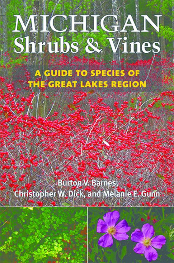 Cover of "Michigan Shrubs and Vines," published by University of Michigan Press. 
