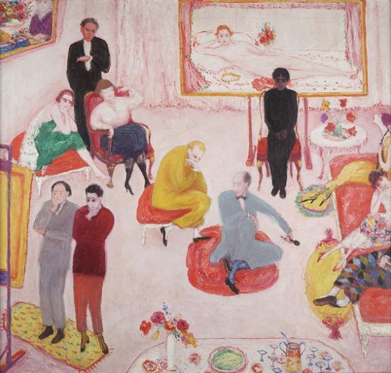 Painting: Studio Party by Florine Stettheimer