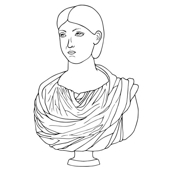 Bust of Aquilia Severa