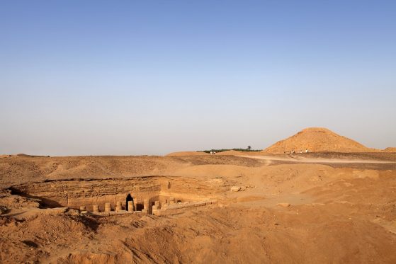 View of the site of El-Kurru