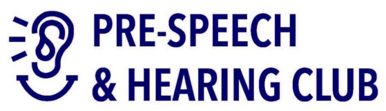 Pre-Speech & Hearing Club Logo