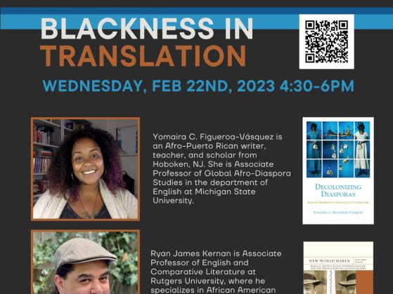 Blackness in Translation - event graphic
