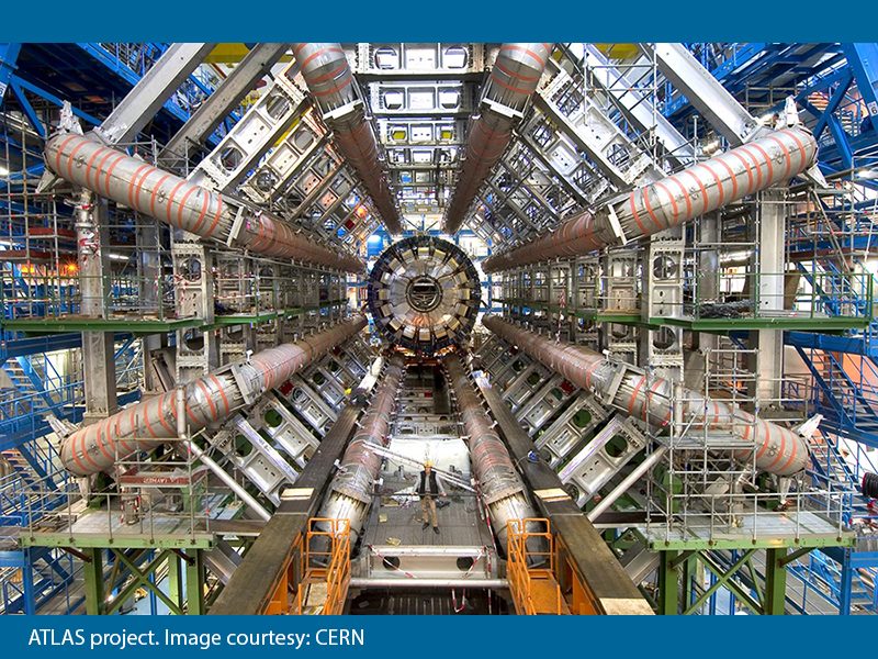 ATLAS project. Image courtesy: CERN