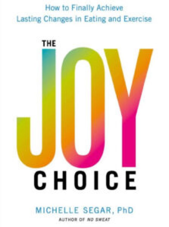 Book cover with title reading "The Joy Choice"