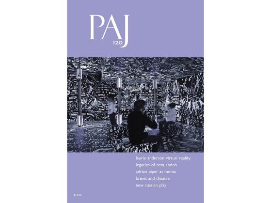 cover of PAJ: A Journal of Performance and Art Volume 40 | Issue 3 | September 2018 