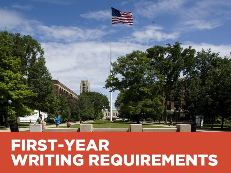 First-Year Writing Requirements