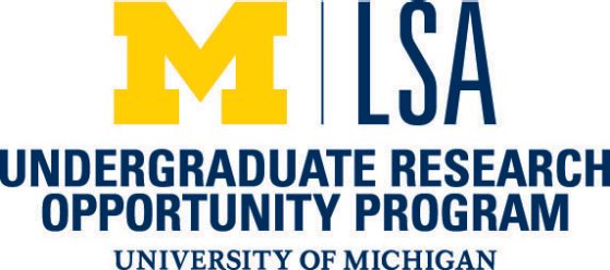 Top (block M | LSA (middle) Undergraduate Research Opportunity Program (bottom) University of Michigan