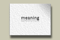 meaning